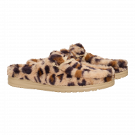 Wendy Slipper Leo Fur Tan / Multi