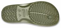 Crocband Flip Army Green / White