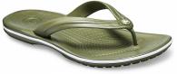Crocband Flip Army Green / White