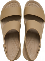 Women’s Crocs Brooklyn Low Wedge Khaki/Bone