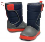 Kids Lodge Point Snow Boot Navy / Slate Grey 