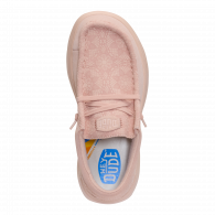 Wendy COMF Suede Lace Print  Rose Dust