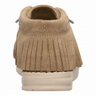 Wendy Mid Fringe Cowgirl Suede Tan